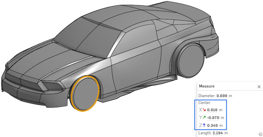 point on axis coordinates cad software