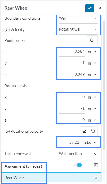 rotating wall set up wheel