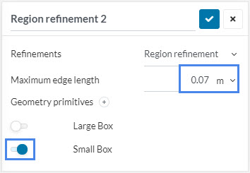 small cartesian box region refinement