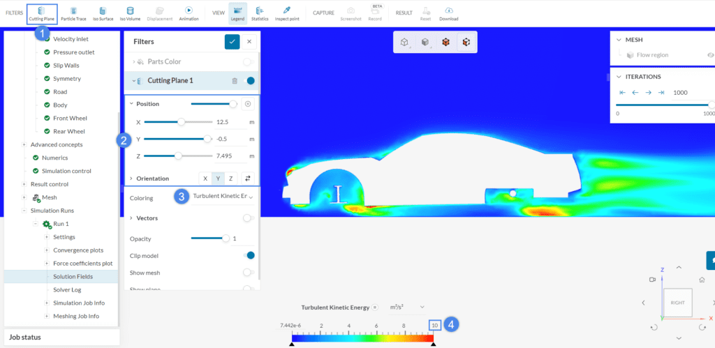 steps to create a cutting plane
