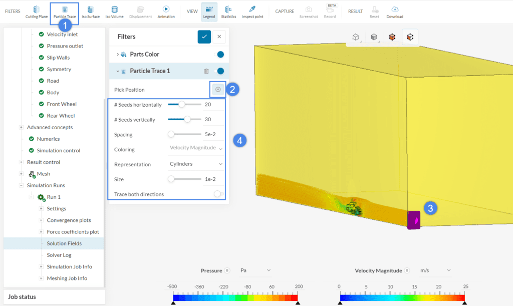air flow around a vehicle streamlines