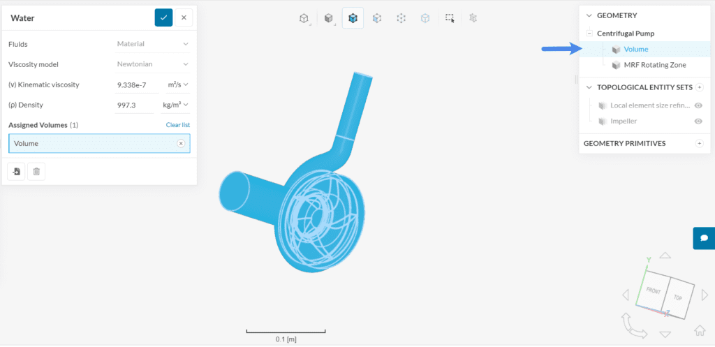water assignment to Multi-purpose centrifugal pump