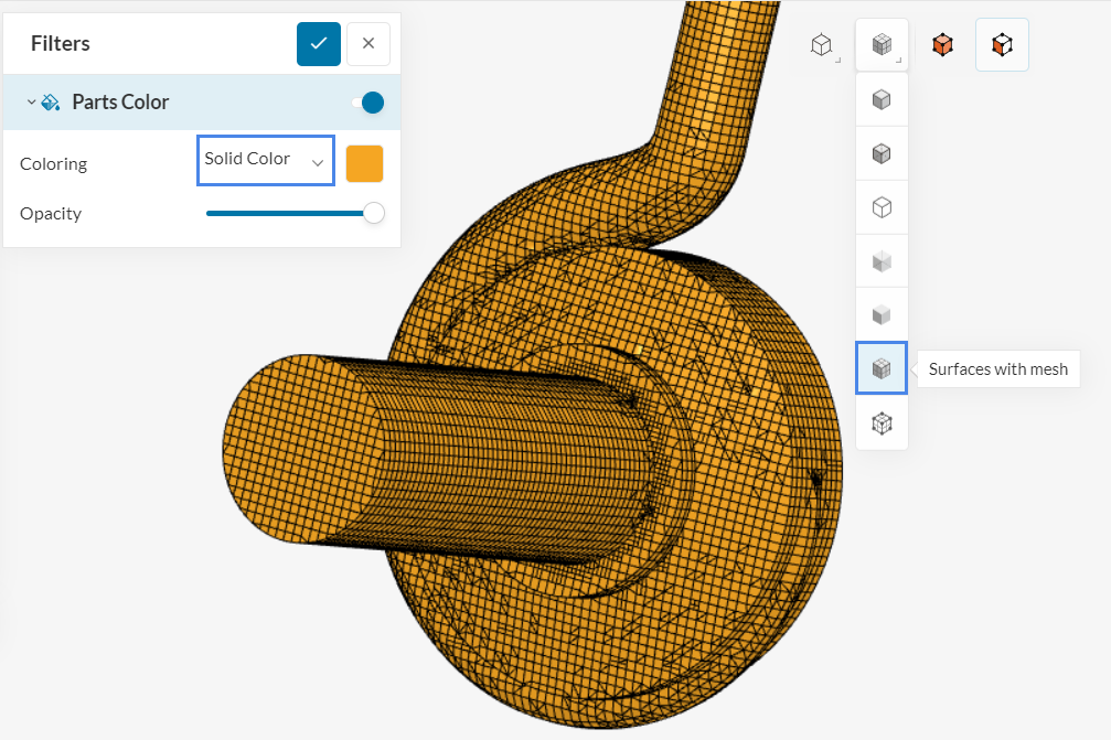 Multi-purpose mesh centrifugal pump