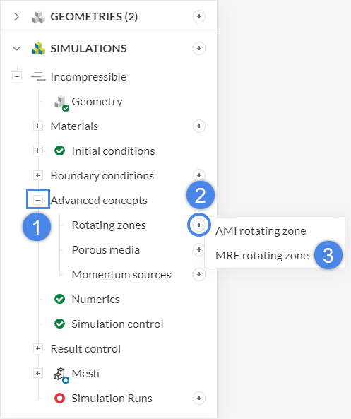 creating rotating zone drone simulation mrf rotating zone
