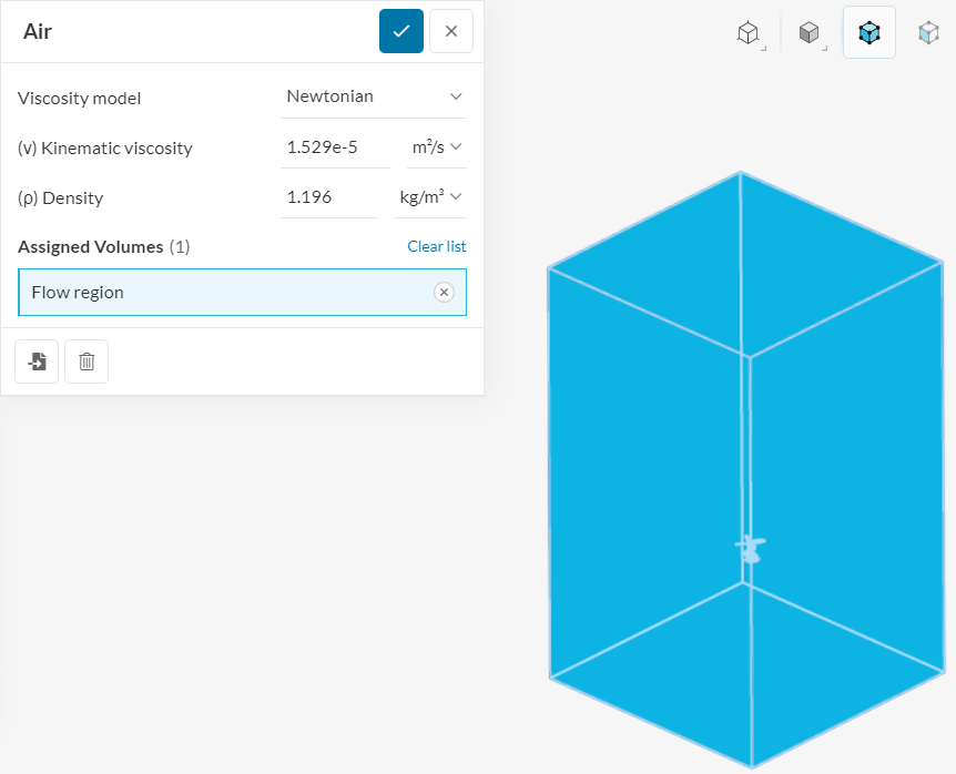 materials properties drone simulation mrf rotating zone