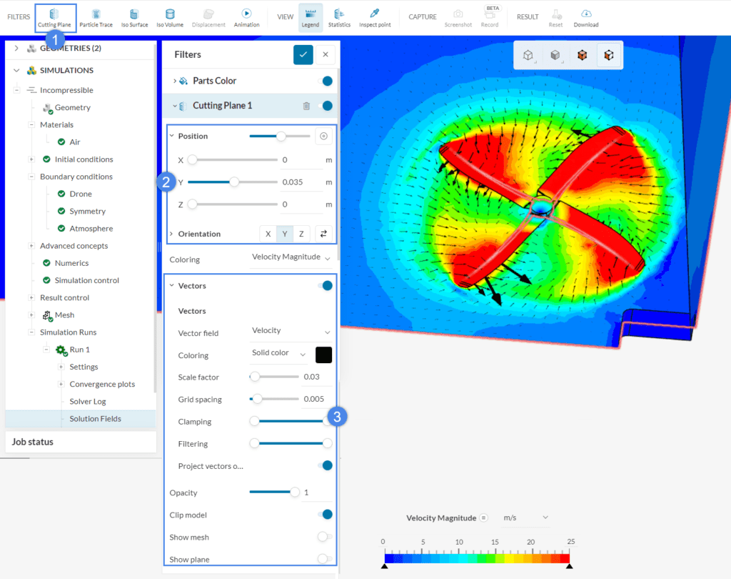 first step to creating a cutting plane