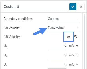 formula input for velocity