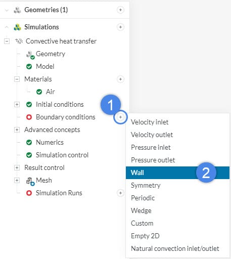 creating a boundary condition