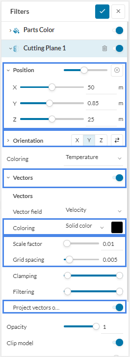 smoke propagation cutting plane settings 