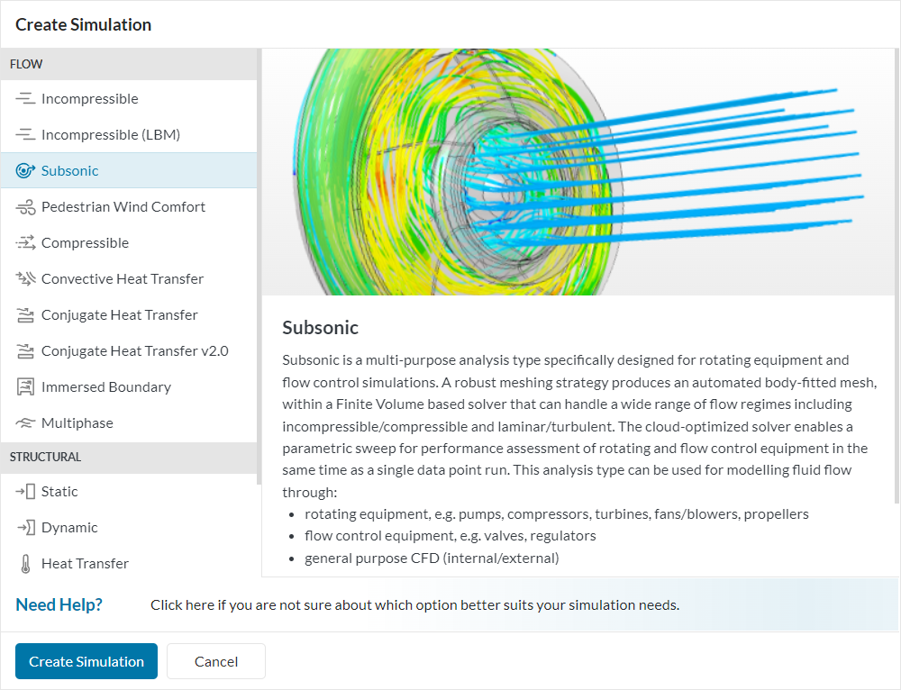 Multi-purpose analysis type