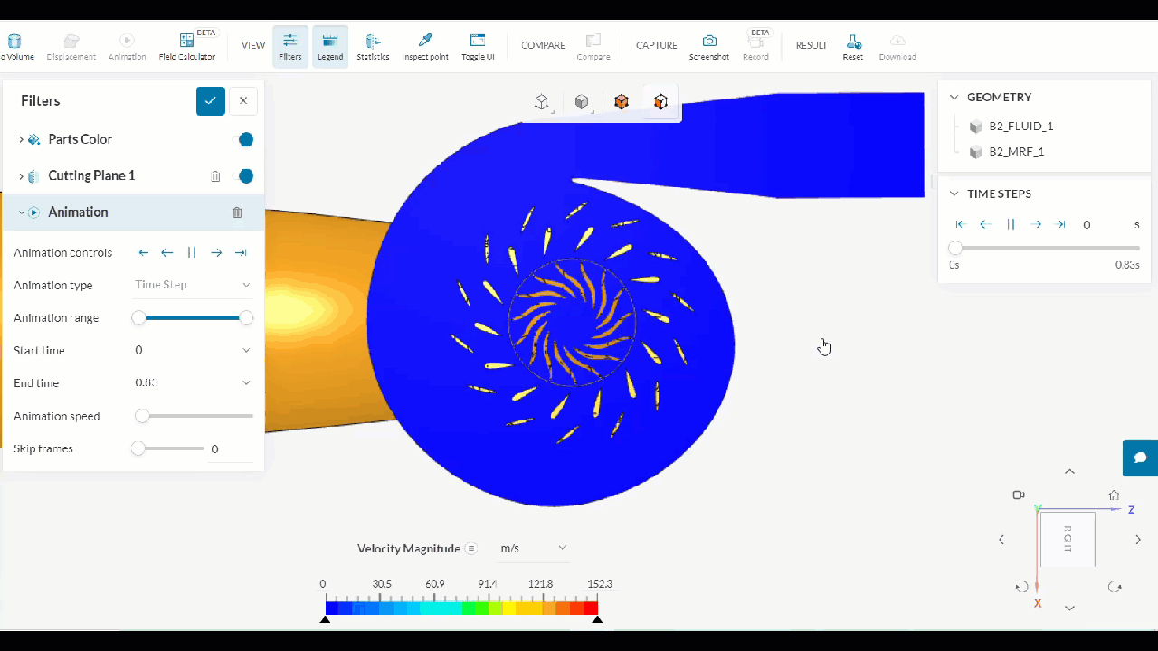 animation Multi-purpose water turbine
