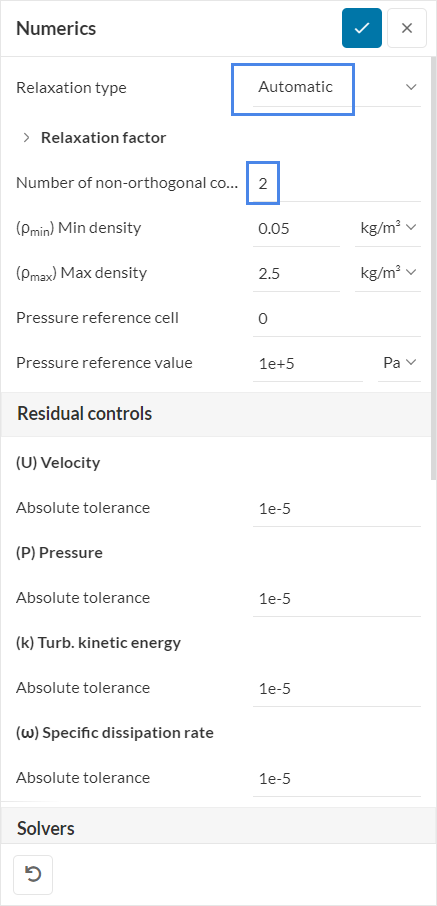 non-orthogonal correction for compressible simulation
