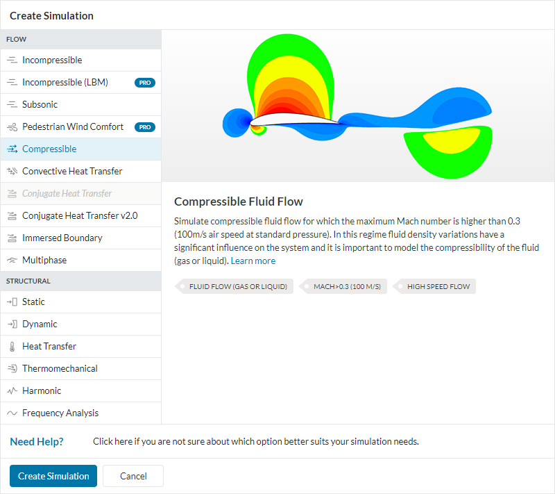 compressible fluid flow 