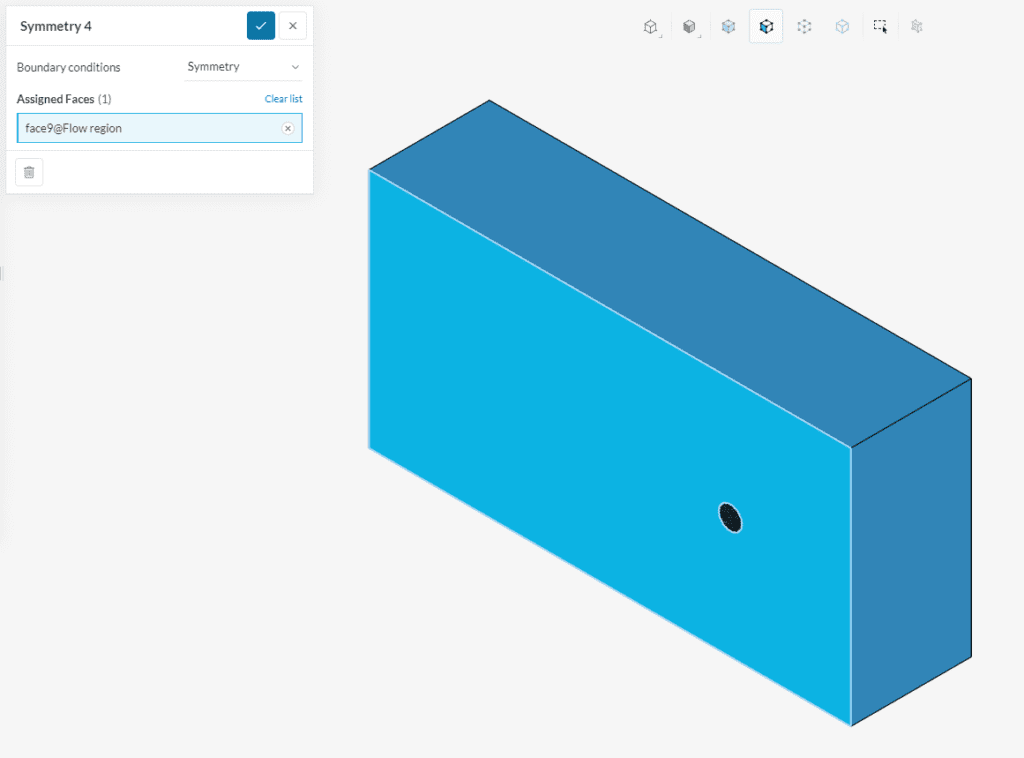 symmetry condition assignment