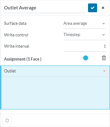 area average result control setup for thermal comfort assessment