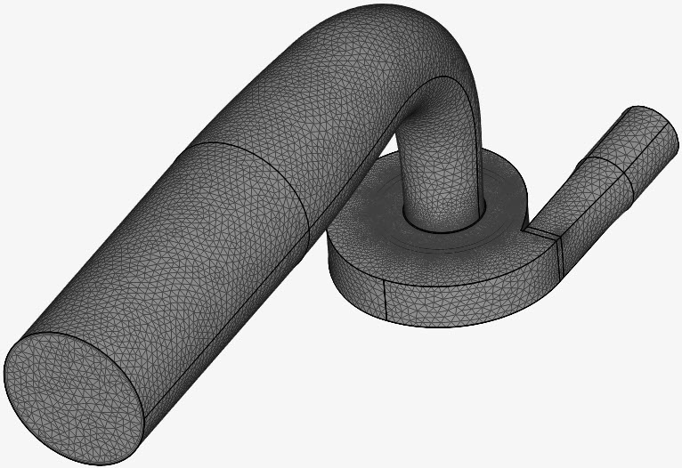 standard mesh of a francis turbine