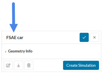 renaming a CAD model accordingly