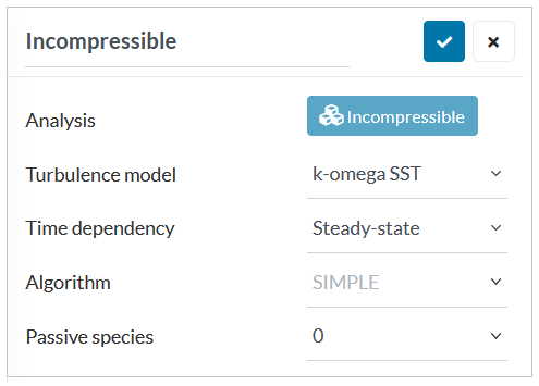 turbulence incompressible cfd analysis