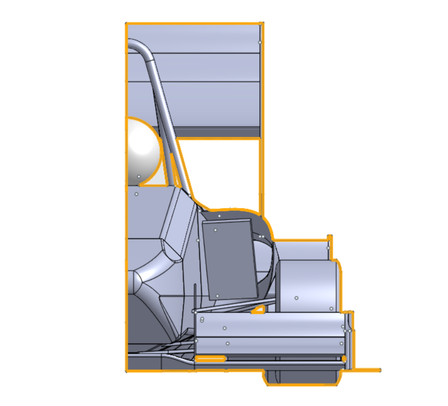reference area for forces and moments coefficients calculation