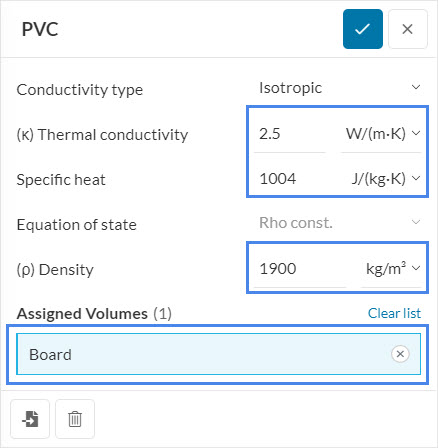 custom materials in simscale