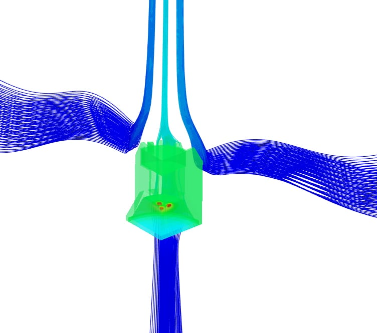 resulting natural convection led geometry