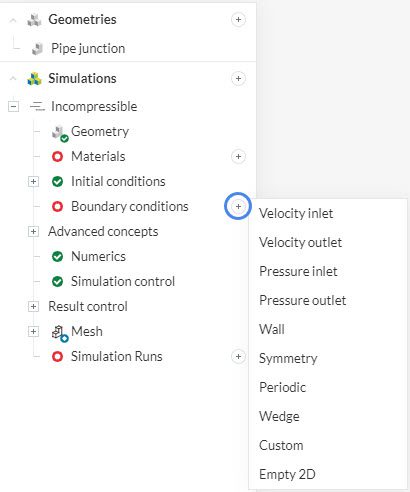boundary condition creation
