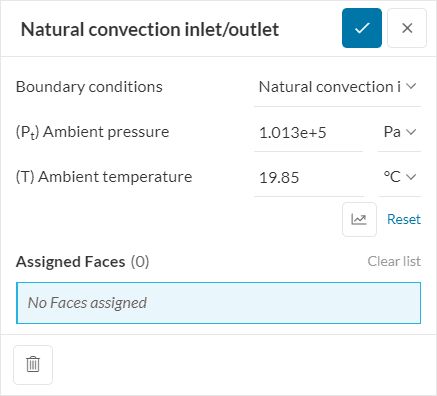 conjugate compressible natural convection inlet outlet