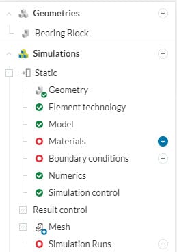 selecting a new material in simscale