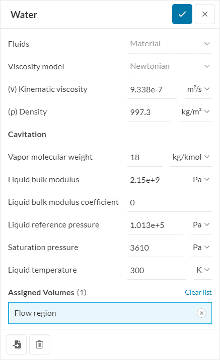 subsonic materials cavitation