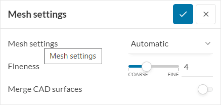 automatic mesh fineness 4 in multiphase analysis