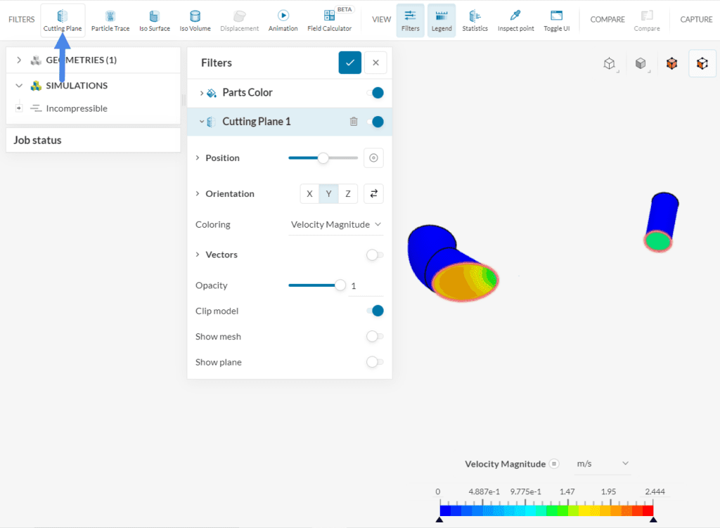creating a new cutting plane filter