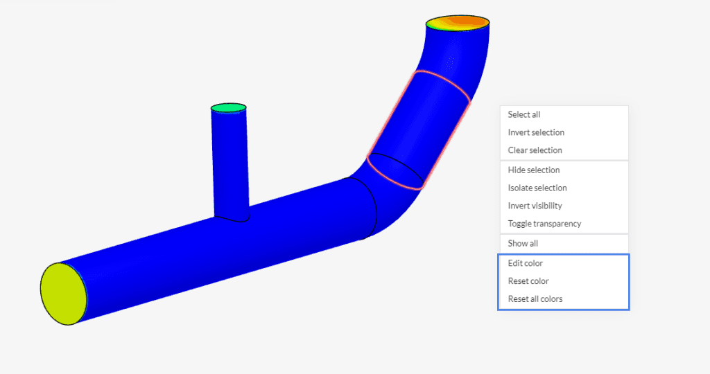 Post Processing Custom Color selection