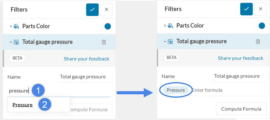 adding values scalars to a custom calculator