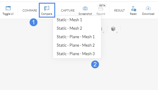 create compare simscale postprocessor