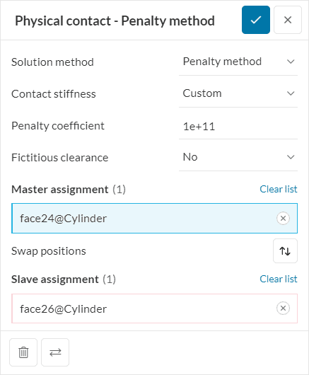 custom penalty coefficient