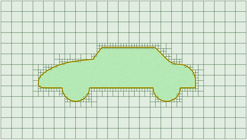 Cell removal in snappyHexMesh meshing process