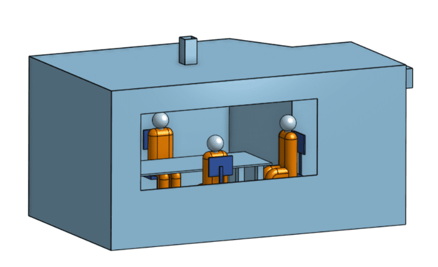 meeting room geometry solid parts