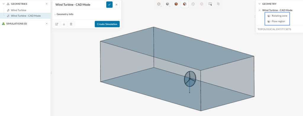 correct cad preparation rotating zone simscale