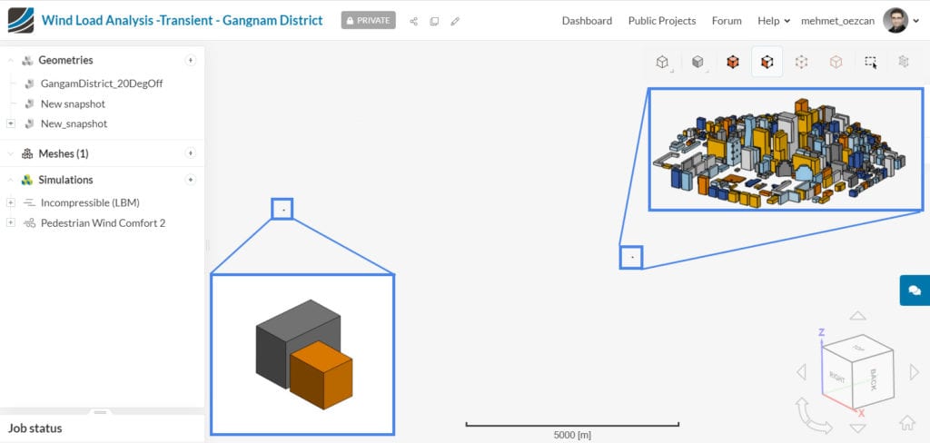 example of a distant model which makes the model not viewable