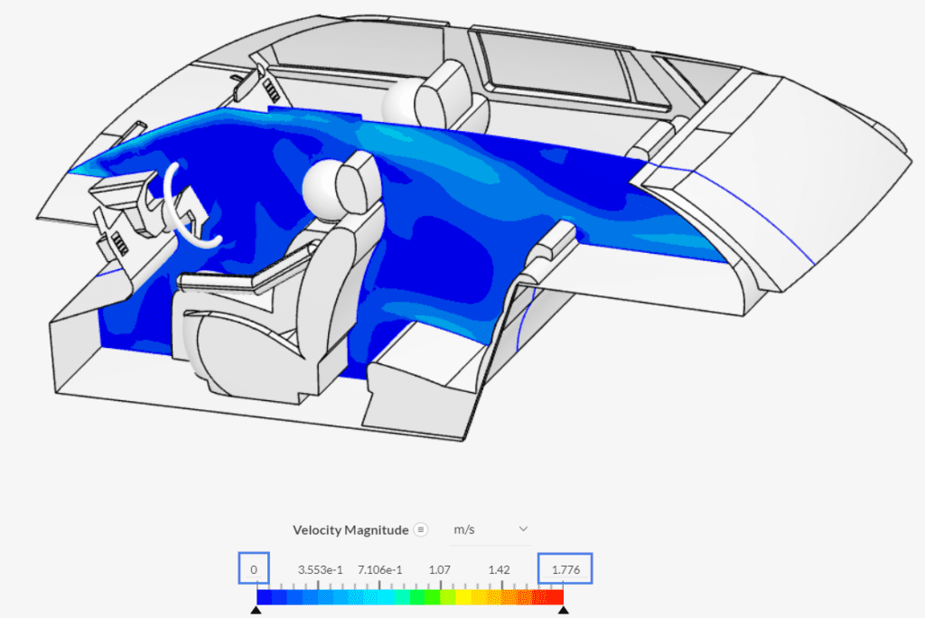 default legend bar range