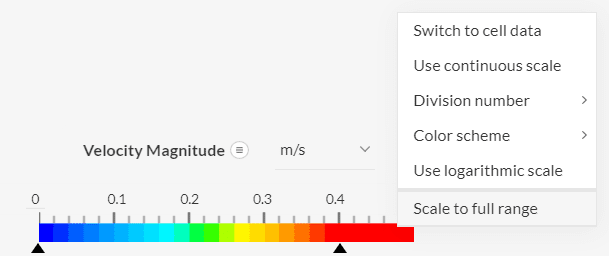 scaling to full range