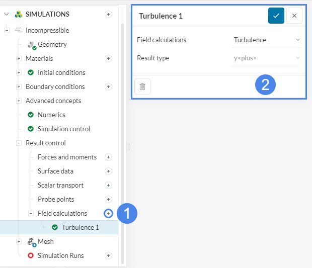 enabling y+ in the simscale workbench