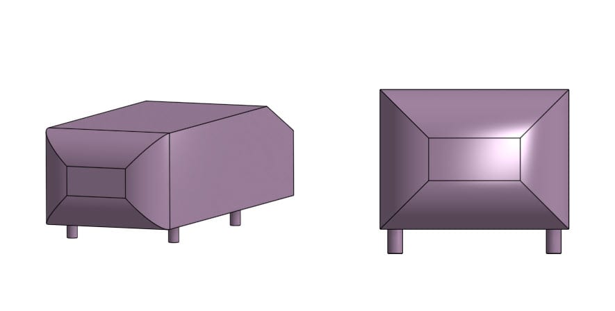 ahmed body geometry for simulations