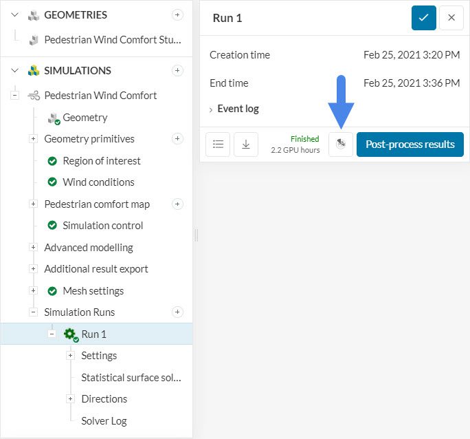 add wind data pwc run continuation