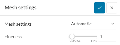subsonic automatic mesh settings