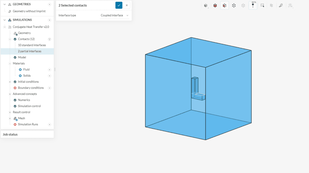 imprint operation partial interface