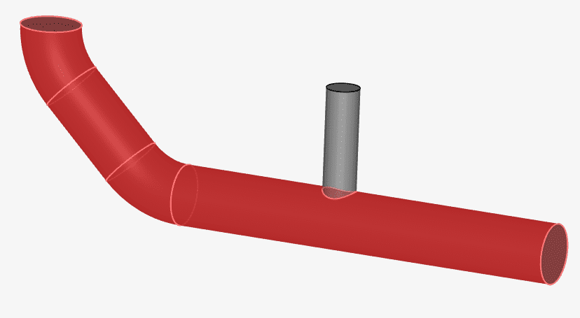 tangent faces selection in simscale