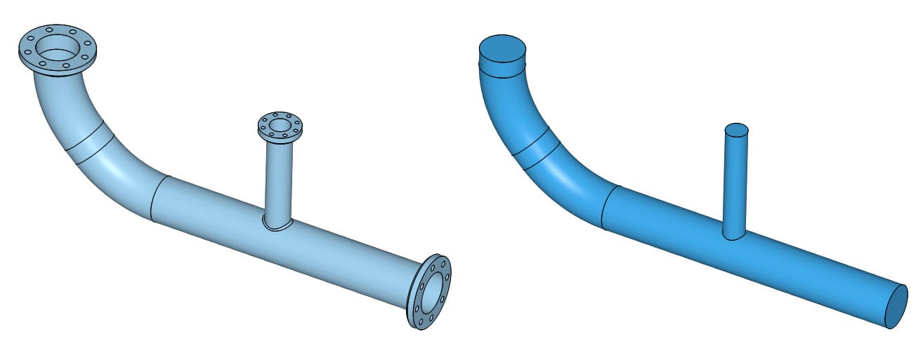example of how flow volume extraction works