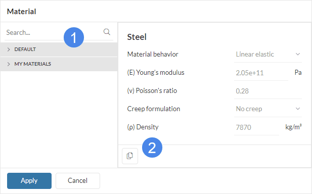 custom material creation