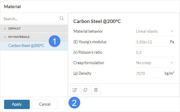 custom material editing